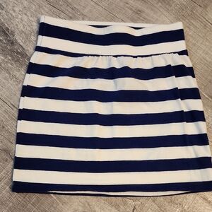 Old Navy Bold Striped Mini Skirt